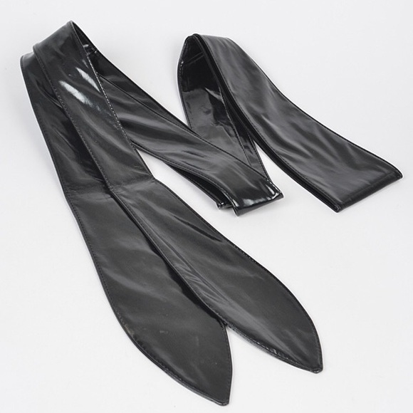 Metallic Obi Wrap Statement Belt - Picture 5 of 6